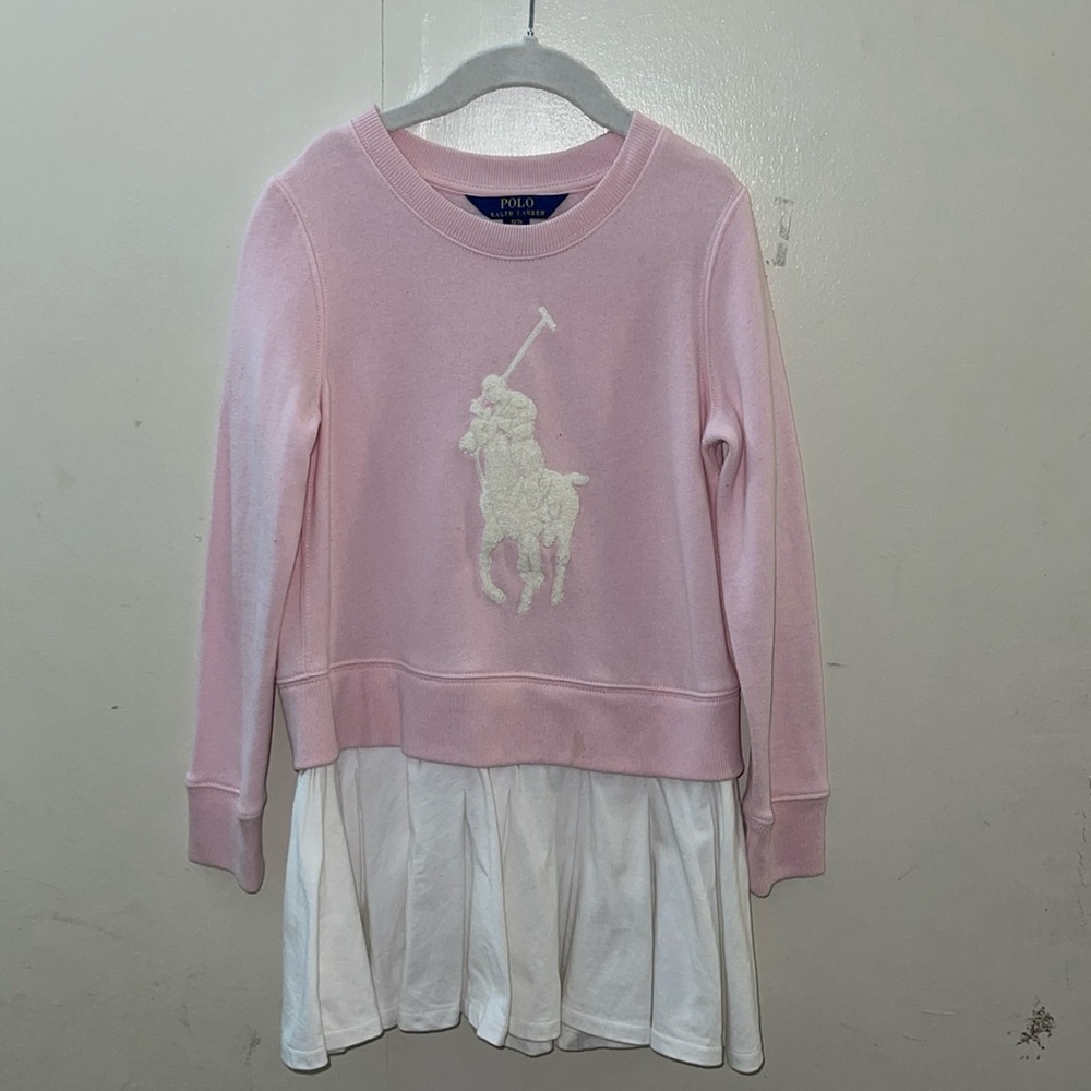 Ralph Lauren - Girls sweater dress size 7